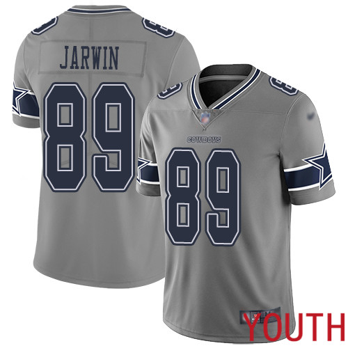 Youth Dallas Cowboys Limited Gray Blake Jarwin 89 Inverted Legend NFL Jersey